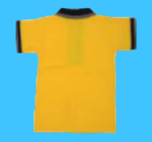 Neocardin Polo T-Shirt, Yellow with Navy Blue Collar, Short Sleeve Boys and Girls Size-28, for 5-7years old - Image 3